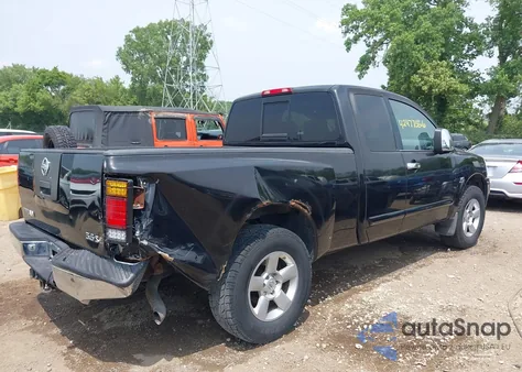 2004 Nissan Titan Se from USA, damaged, VIN 1N6AA06A94N519720